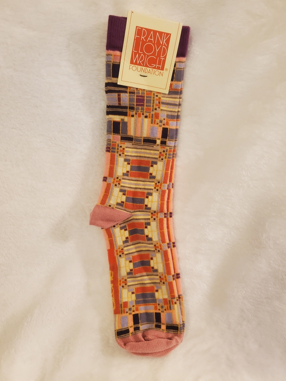 NWT Frank Lloyd Wright Foundation Ozone Socks